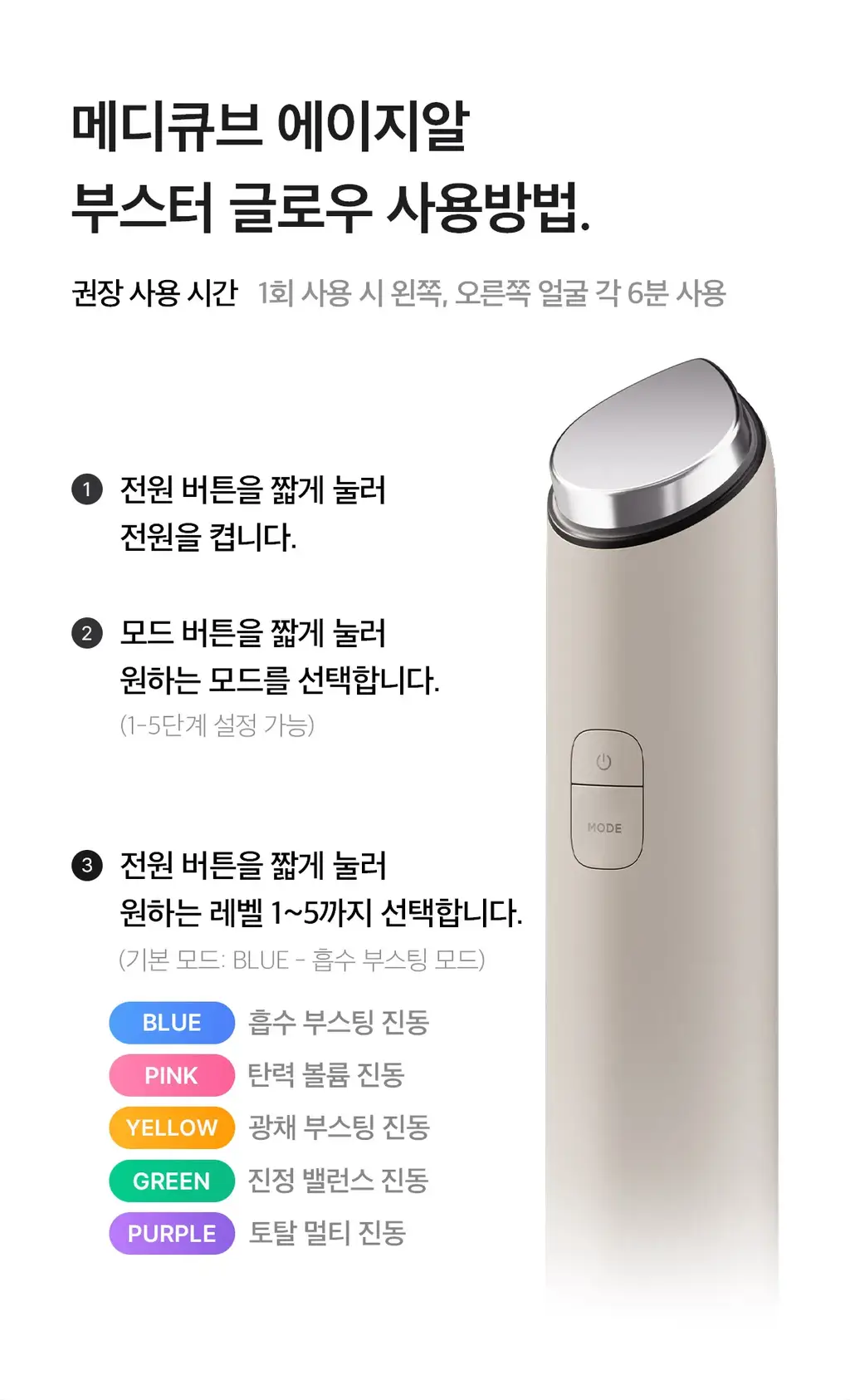 [7월 올영픽] [물방울초음파] 메디큐브 에이지알 부스터 글로우 (로즈핑크/그레이) 상세페이지 61